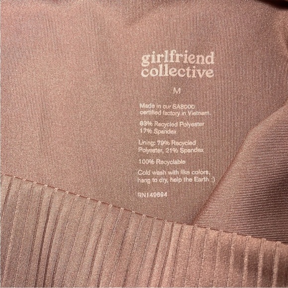 Girlfriend Collective ribbed high-rise leggings size M - Picture 4 of 6